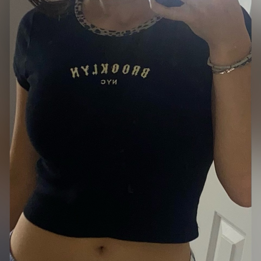 Pacsun cropped tee